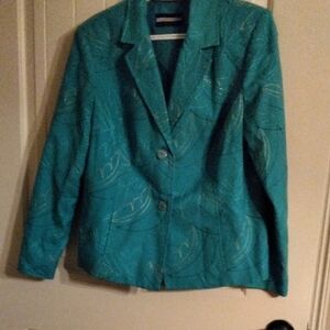 Requirements Teal Women's Blazer